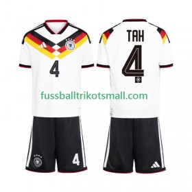 Fußballtrikots Deutschland Jonathan Tah 4 World Cup Kinder 2026 Kurzarm Heimtrikotsatz kaufen